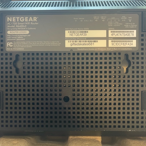 Netgear ac1750 Smart WiFi Router - Picture 5 of 6